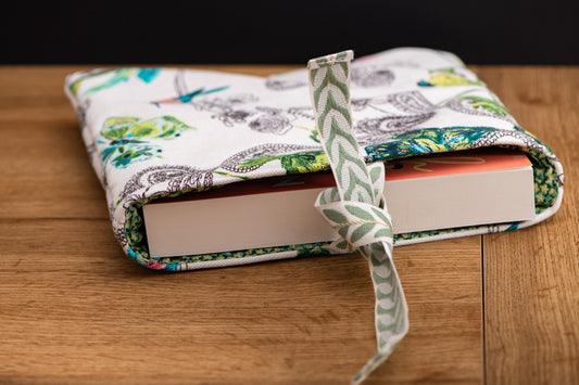 Book Sleeve oiseaux canvas