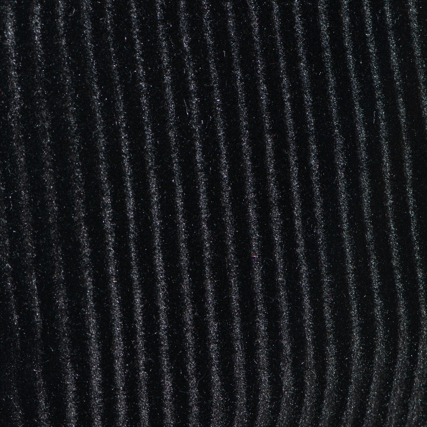 Pochette en velours noir