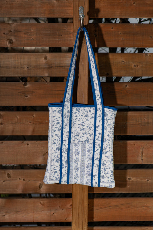 Tote Bag lovely blue