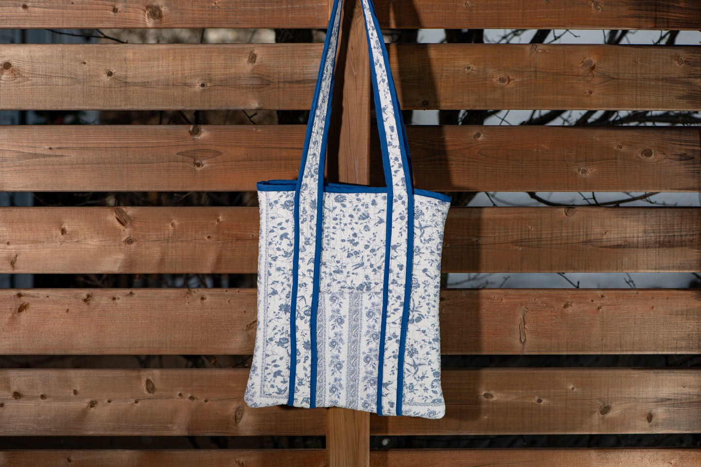 Tote Bag lovely blue