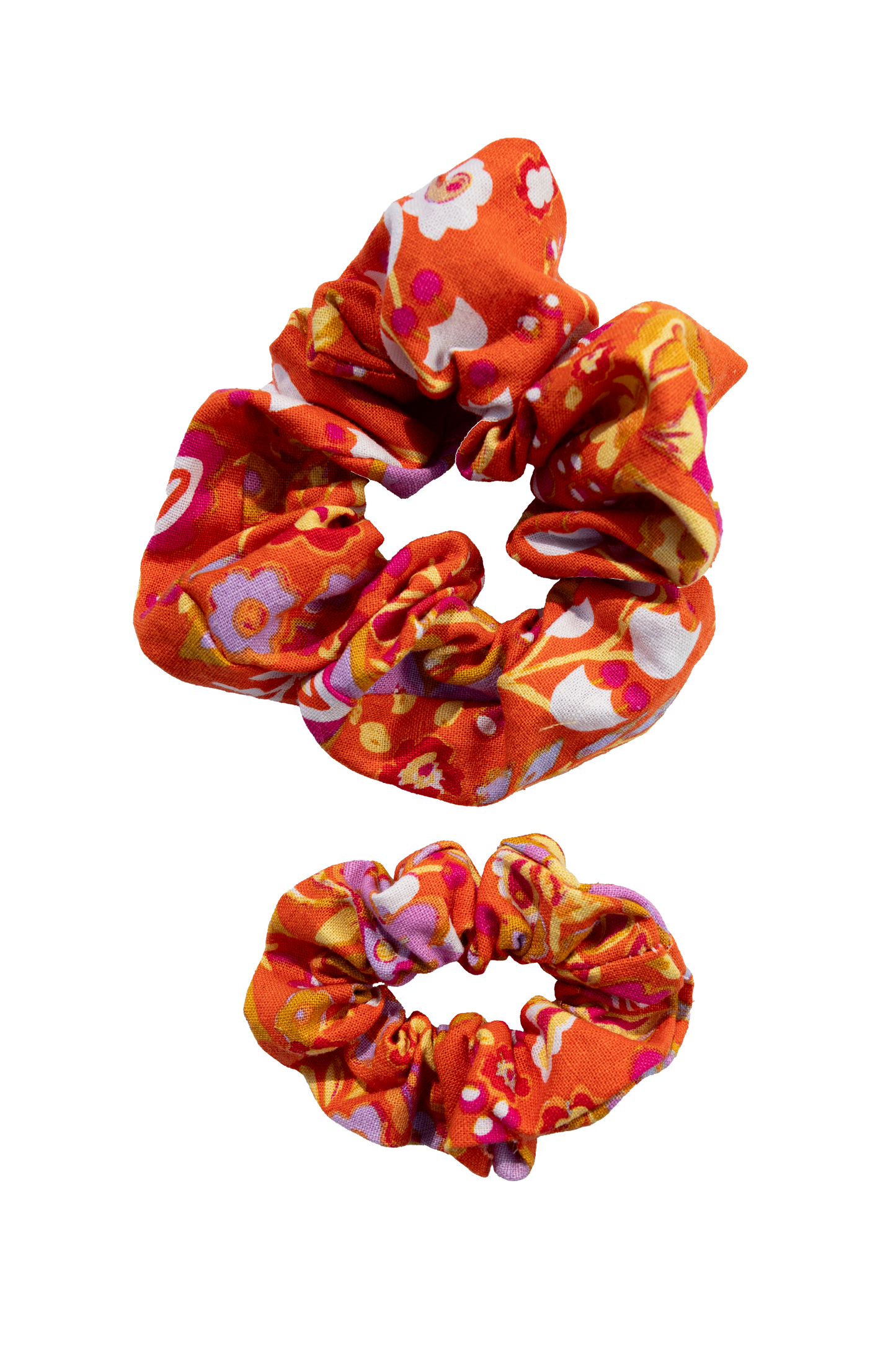 Orange Flowers Vintage
