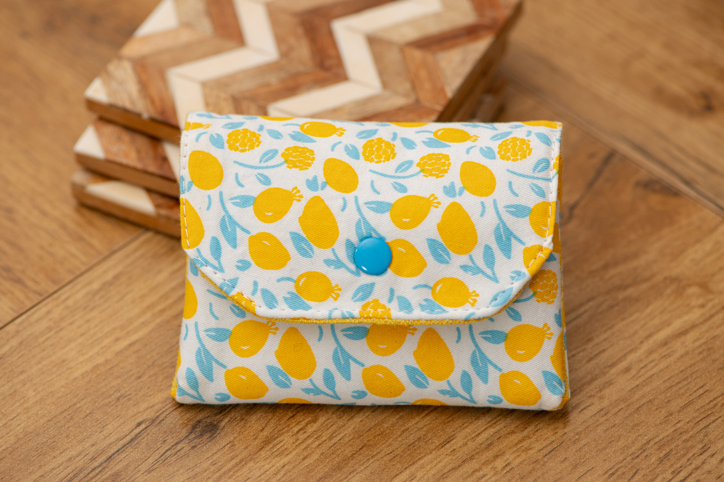 Porte-feuille mini citrons
