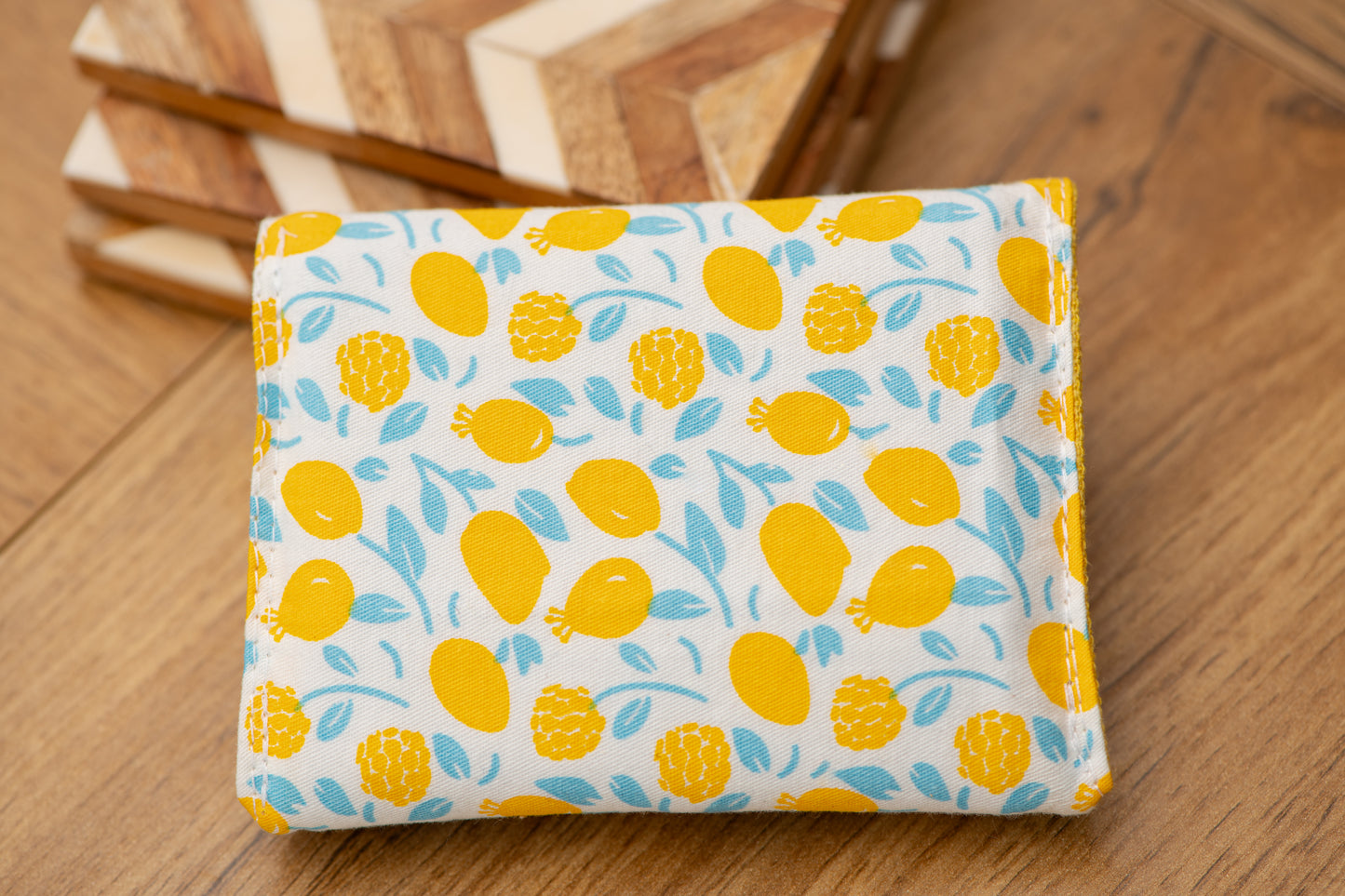 Porte-feuille mini citrons