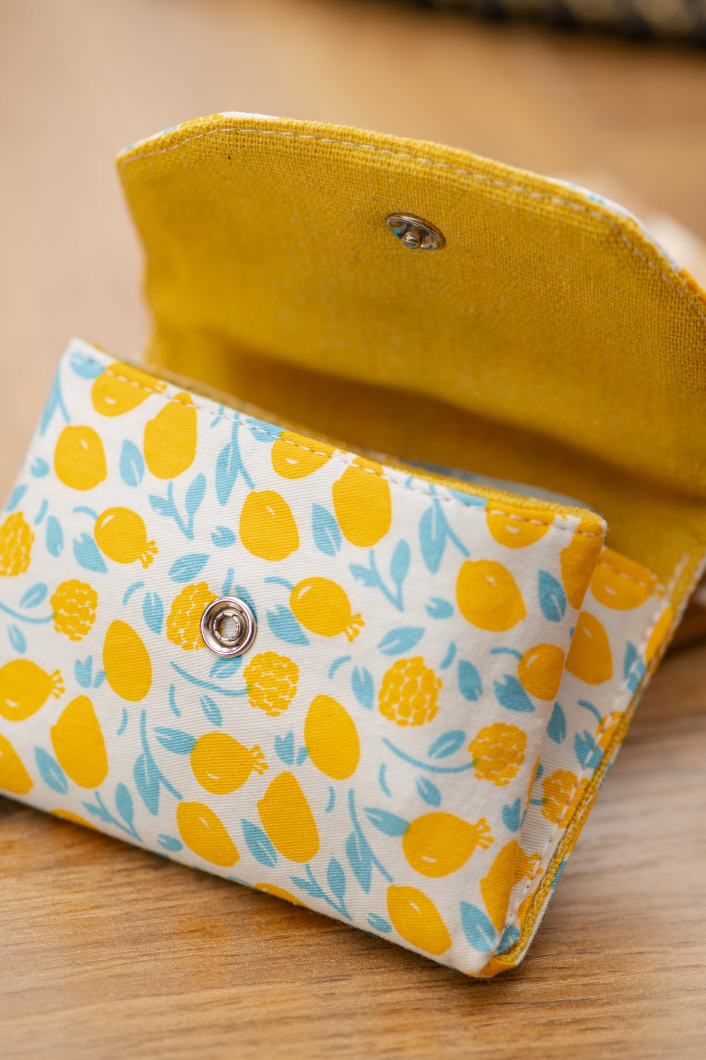 Porte-feuille mini citrons