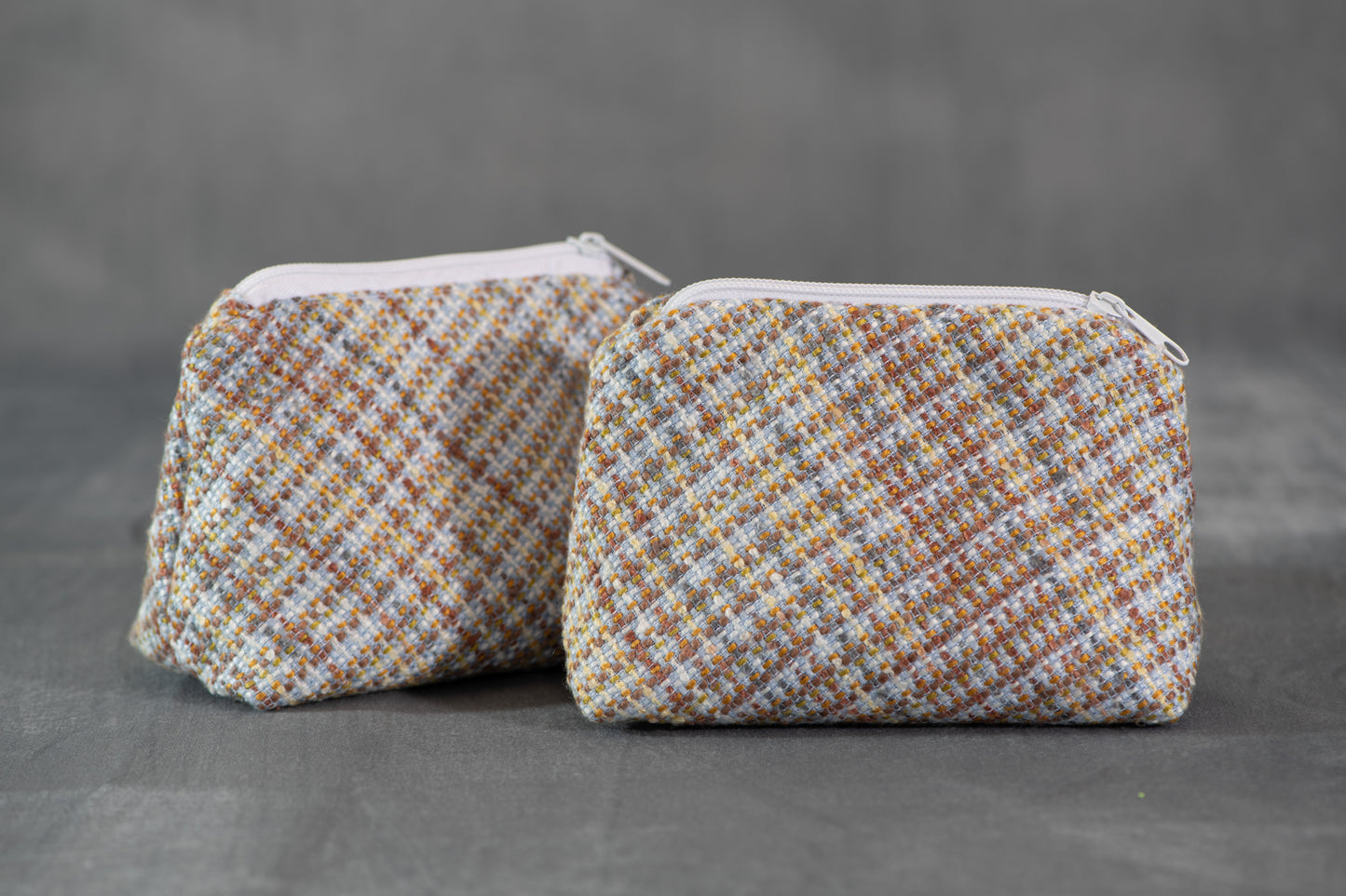 Pochette rétro à carreaux