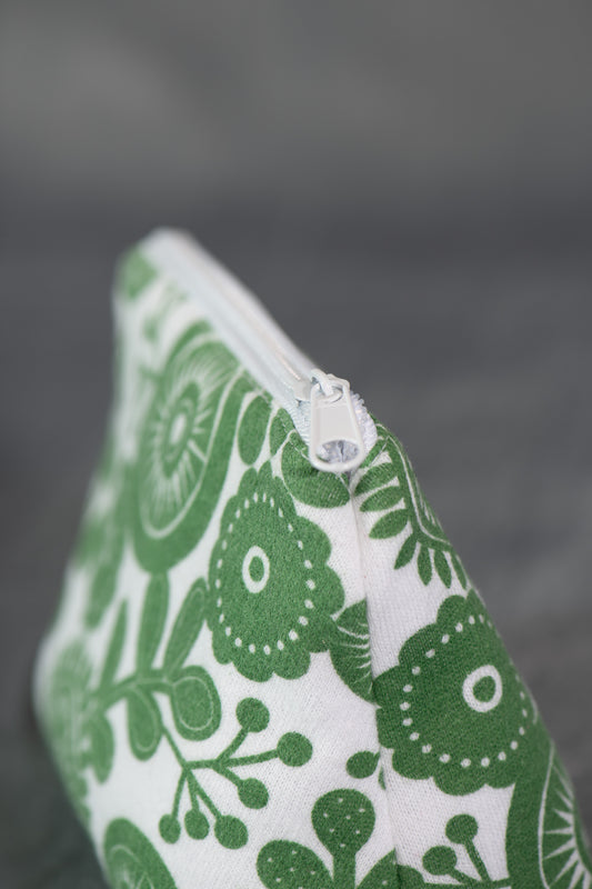 Pochette rétro verte