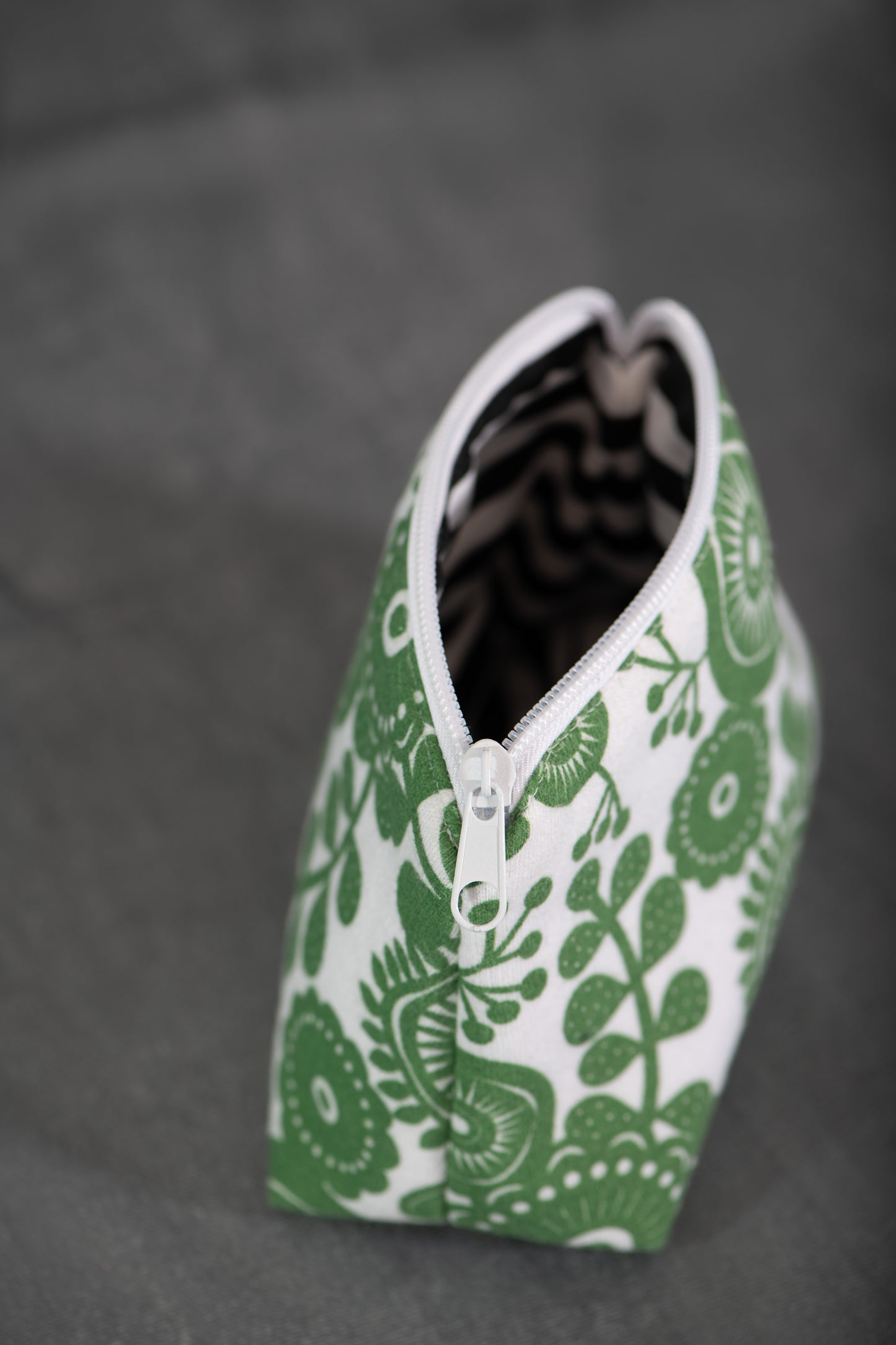 Pochette rétro verte