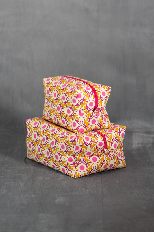 Pochette rétro rose