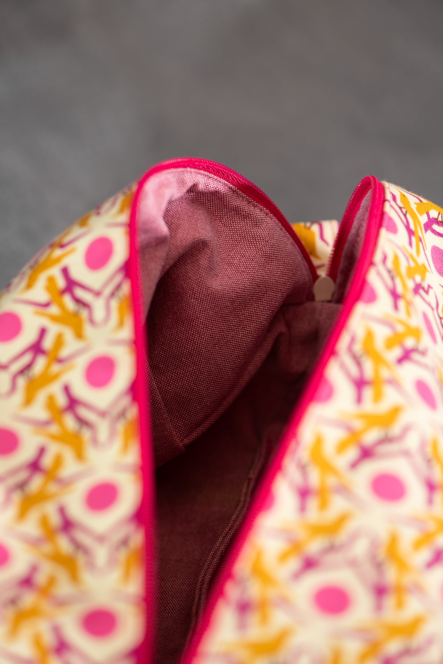 Pochette rétro rose