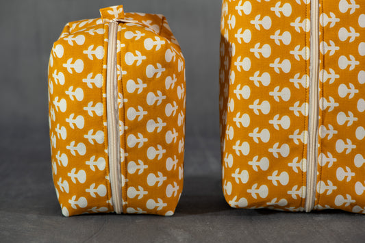 Fleur jaune en sachet (Boîtier)