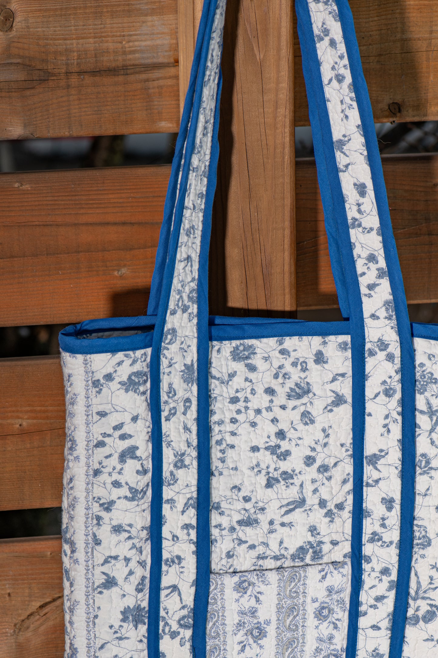 Tote Bag lovely blue