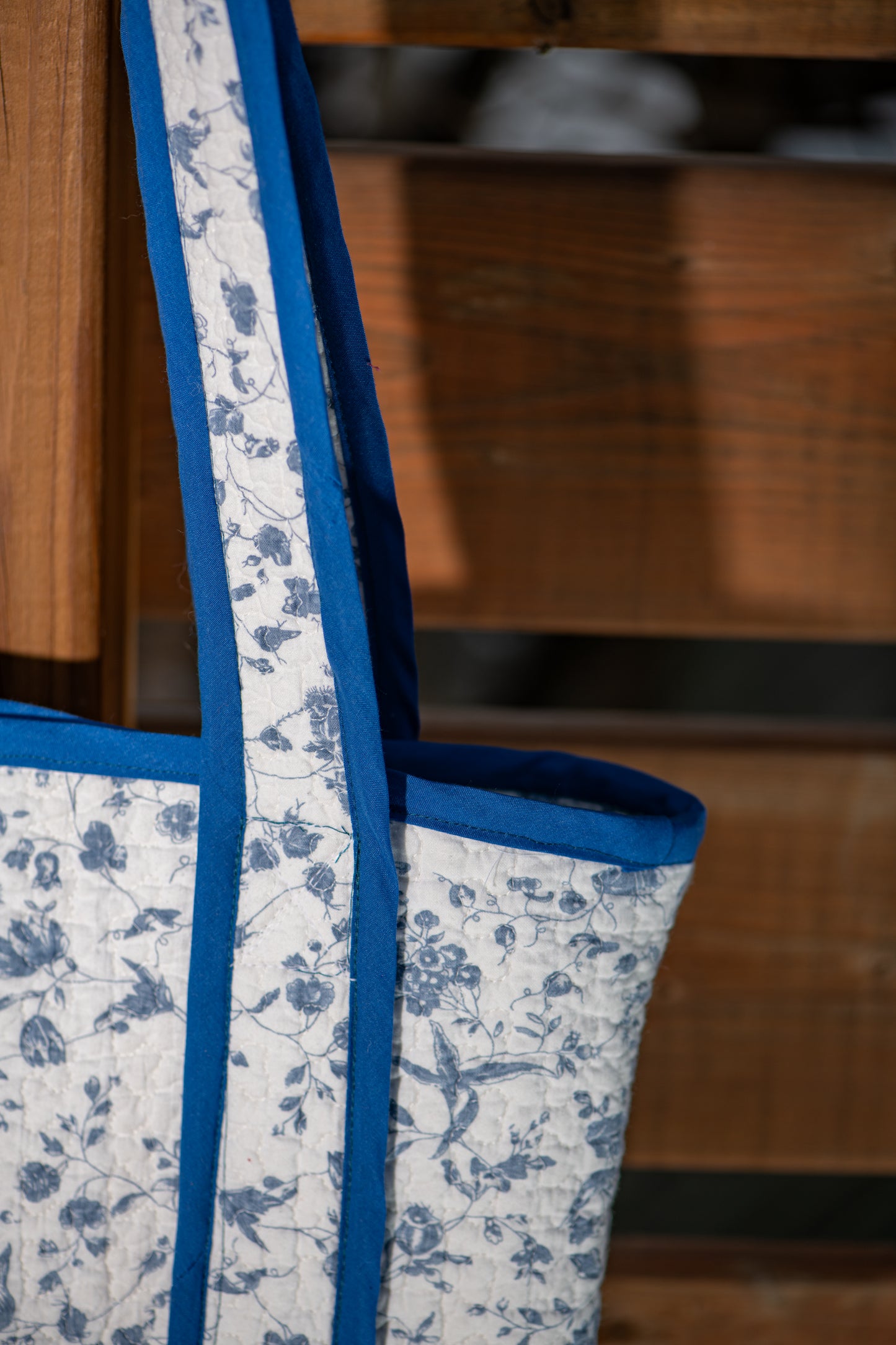 Tote Bag lovely blue