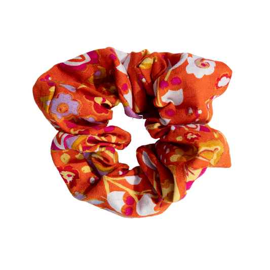 Orange Flowers Vintage